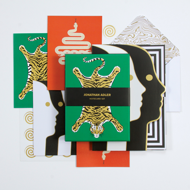 Jonathan Adler Atlas & Animals Boxed Notecards