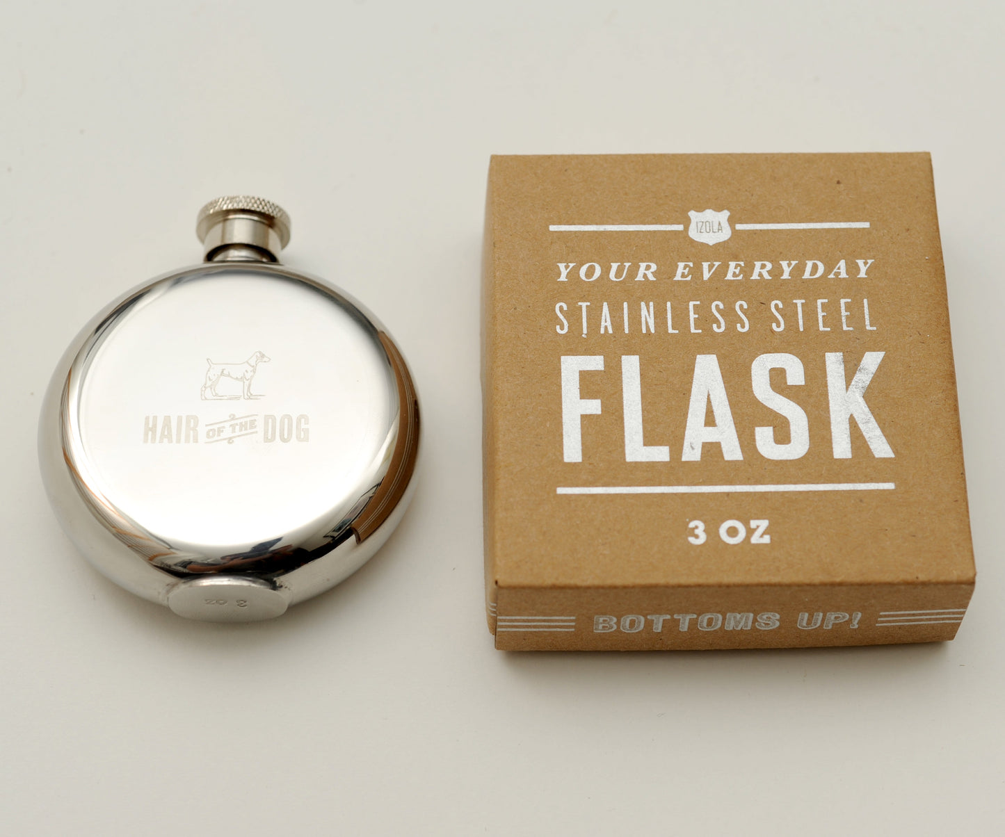 Stainless Steel Hip Flask - Hair Of The Dog