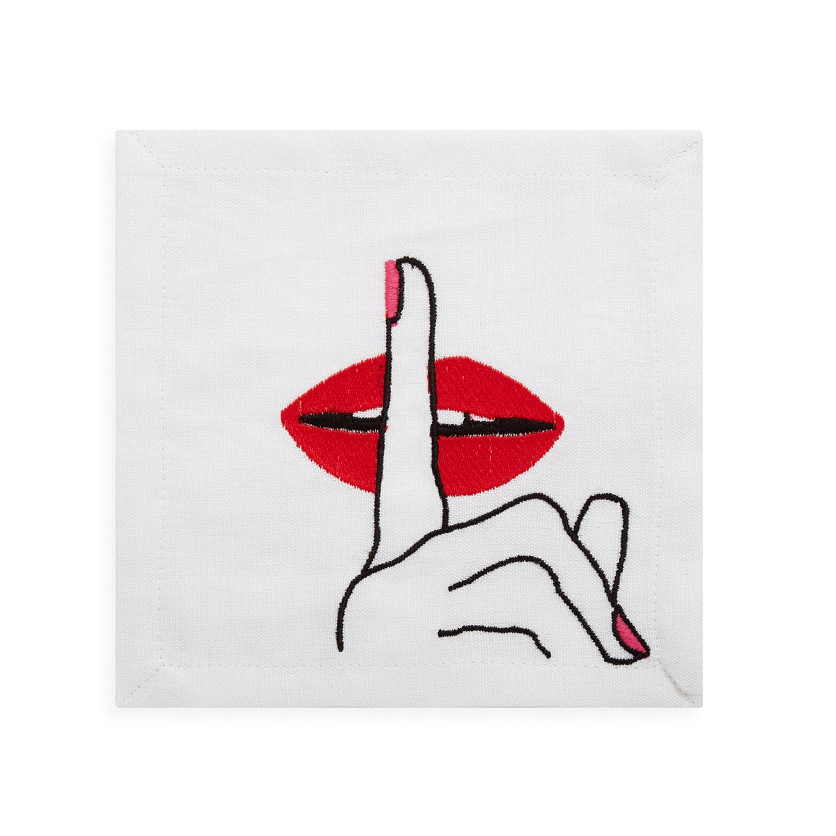 Lips Cocktail Napkins